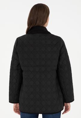 Kadın Siyah Mont - 50289559033