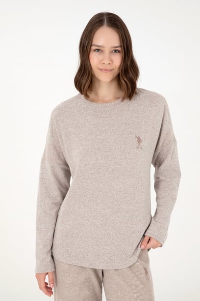 Kadın Camel Pijama Takımı