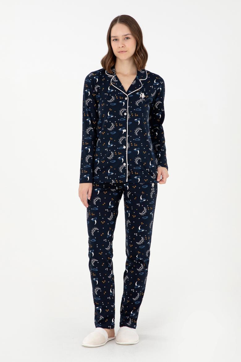 Kadın Lacivert Pijama Takımı - 50303408005