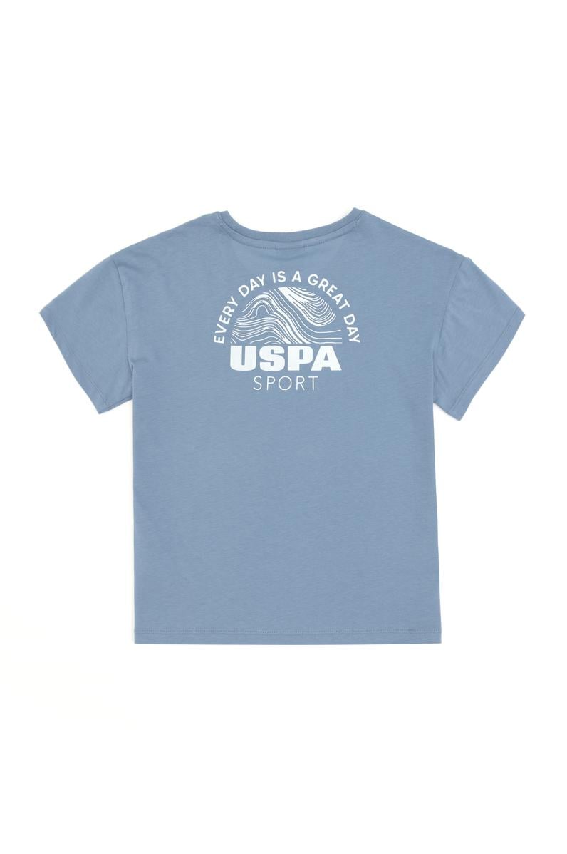 Erkek Çocuk İndigo Bisiklet Yaka Tişört