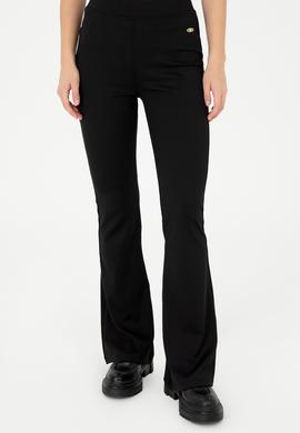 Kadın Siyah Eşofman Altı - 50292390019