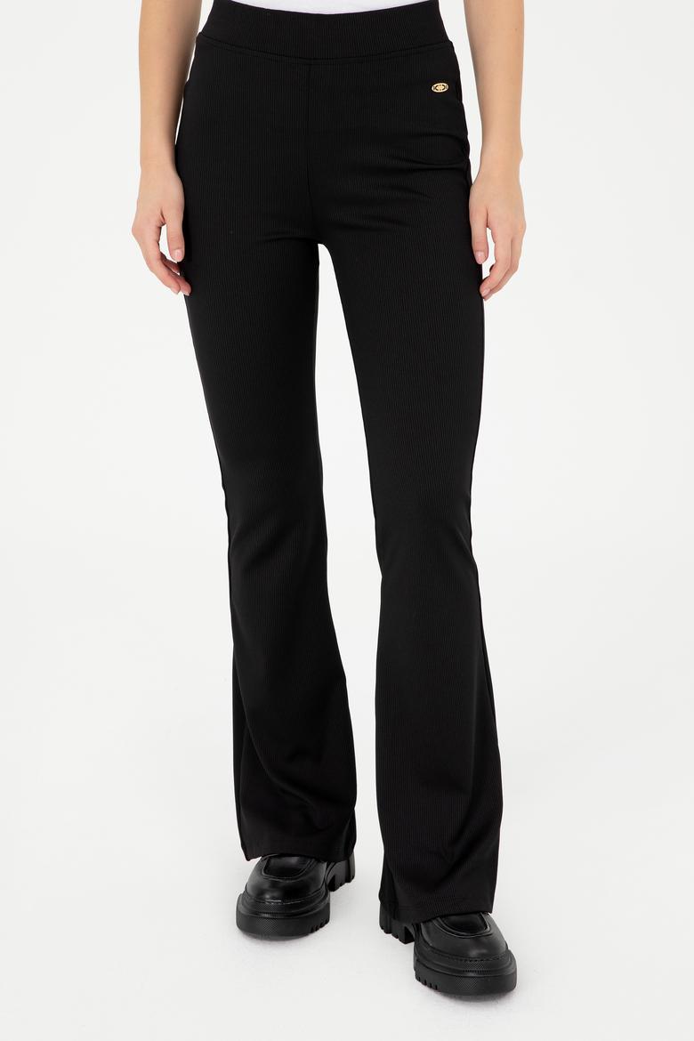 Kadın Siyah Eşofman Altı - 50292390019