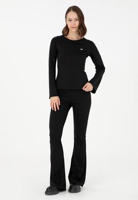 Kadın Siyah Eşofman Altı - 50292390019