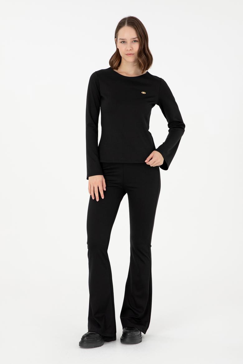 Kadın Siyah Eşofman Altı