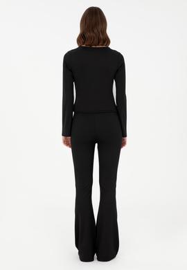 Kadın Siyah Eşofman Altı - 50292390019