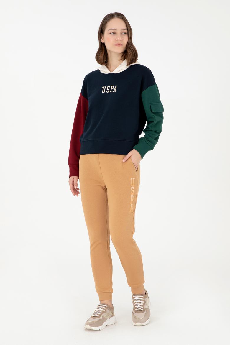 Kadın Lacivert Kapüşonlu Sweatshirt - 50291269013