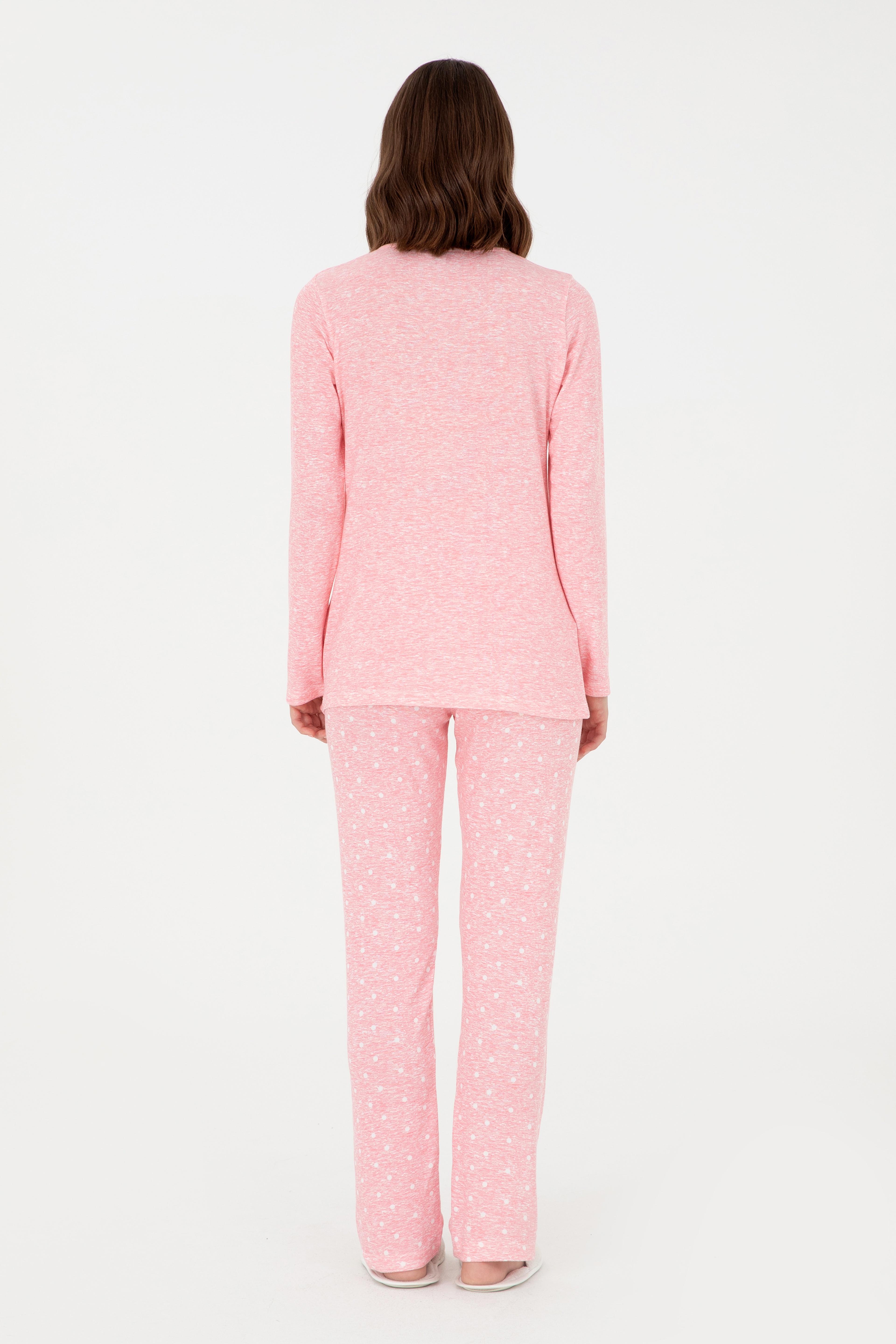 Kadın Pembe Pijama Takımı - Image 5