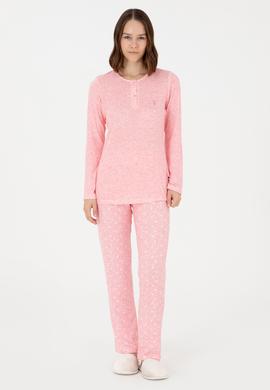 Kadın Pembe Pijama Takımı - 50302755012