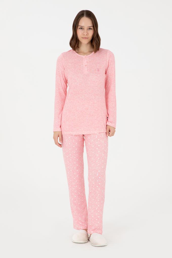 Kadın Pembe Pijama Takımı