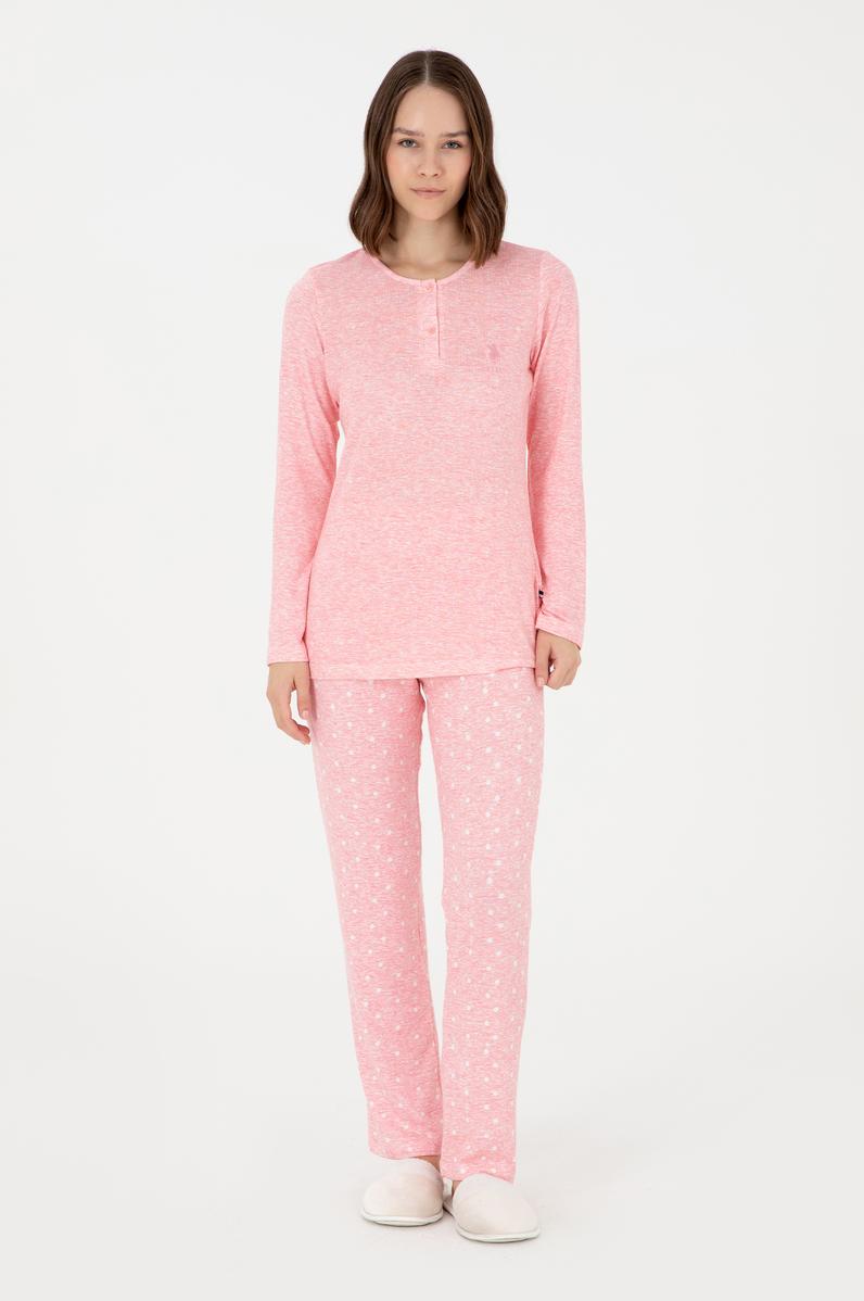 Kadın Pembe Pijama Takımı