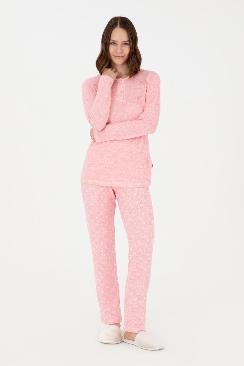 Kadın Pembe Pijama Takımı - 50302755012