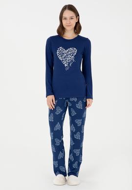 Kadın Lacivert Pijama Takımı - 50303401004