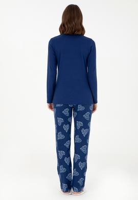 Kadın Lacivert Pijama Takımı - 50303401004