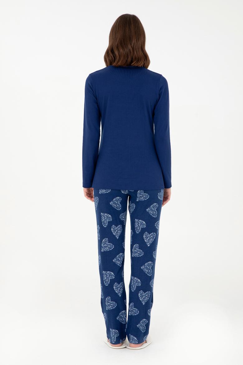 Kadın Lacivert Pijama Takımı - 50303401004