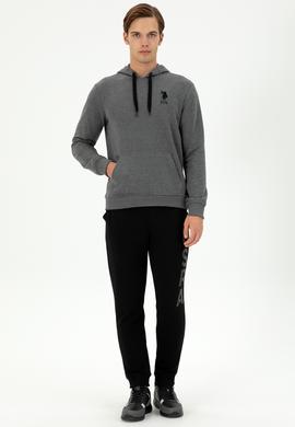 Erkek Antrasit Melanj Basic Sweatshirt - 50289059037