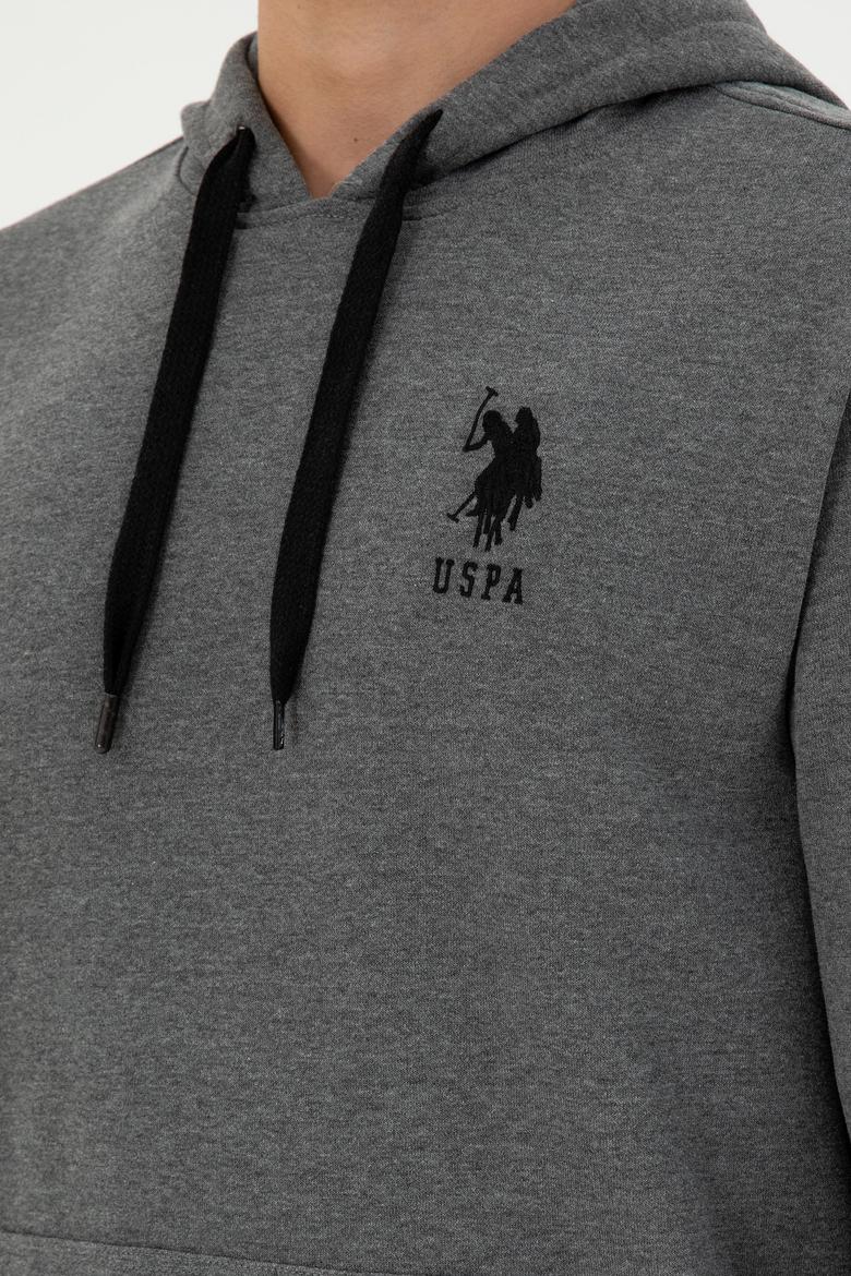 Erkek Antrasit Melanj Basic Sweatshirt - 50289059037