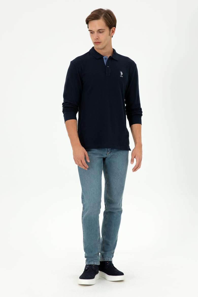 Erkek Lacivert Basic Sweatshirt - 50289062036