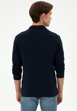 Erkek Lacivert Basic Sweatshirt - 50289062036
