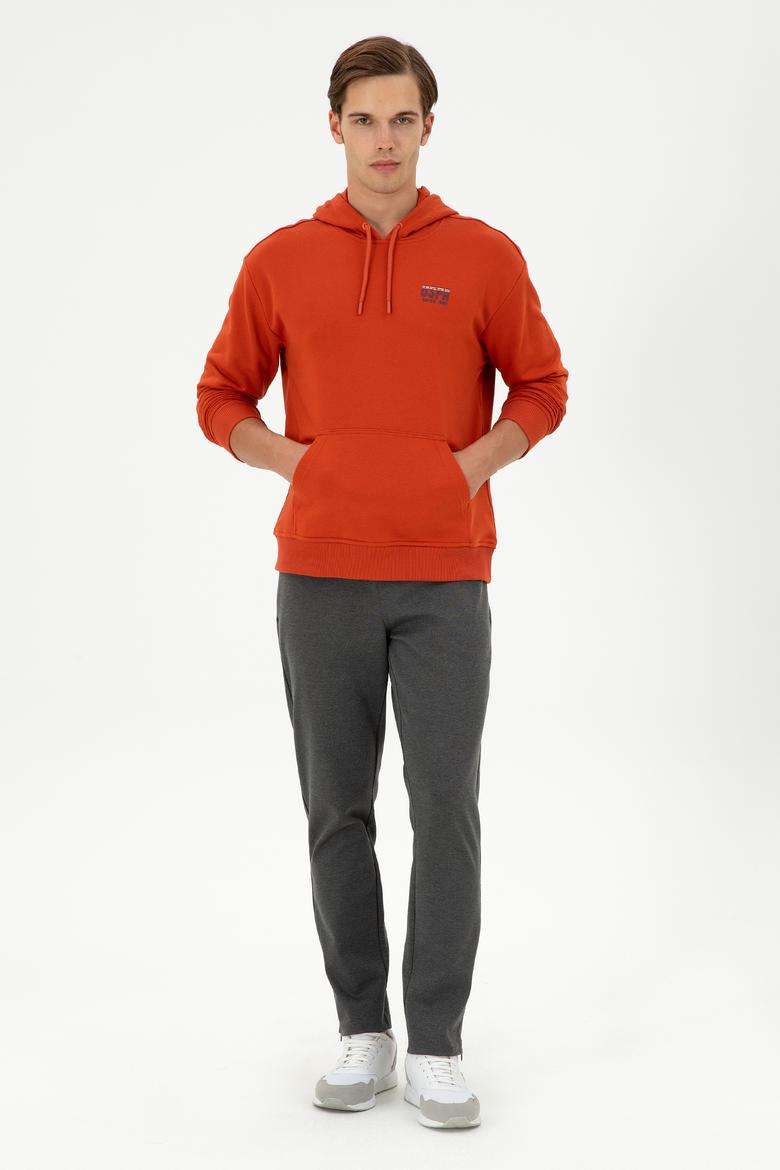 Erkek Antrasit Melanj Eşofman Altı - 50289026017