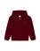 Erkek Çocuk Bordo Basic Fermuarlı Sweatshirt