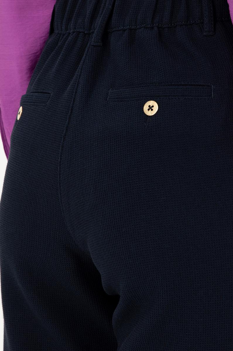 Kadın Lacivert Kanvas Pantolon