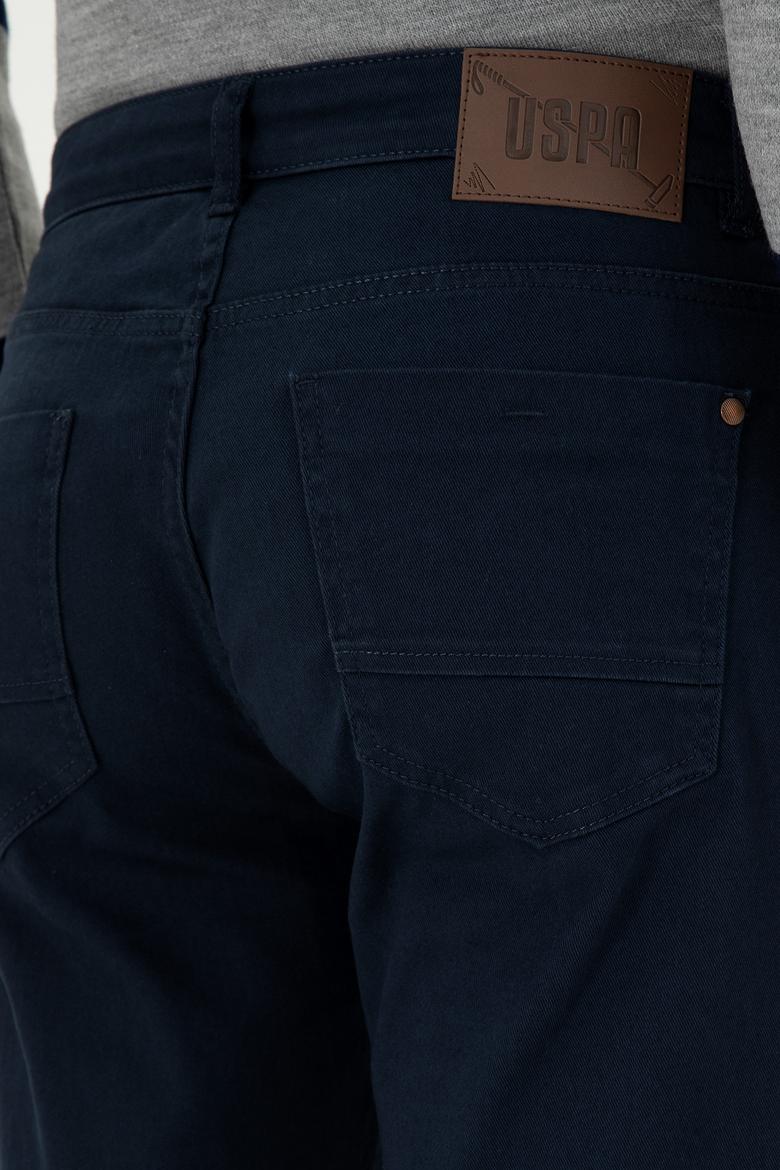 Erkek Lacivert Kanvas Pantolon - 50291156453