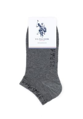 Kadın Gri Melanj Çorap - 50295778008