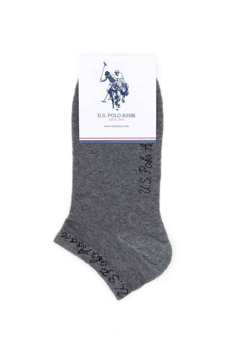 Kadın Gri Melanj Çorap - 50295778008