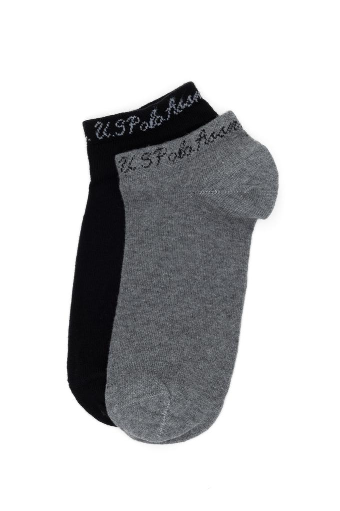 Kadın Gri Melanj Çorap