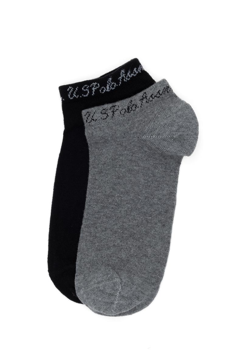 Kadın Gri Melanj Çorap