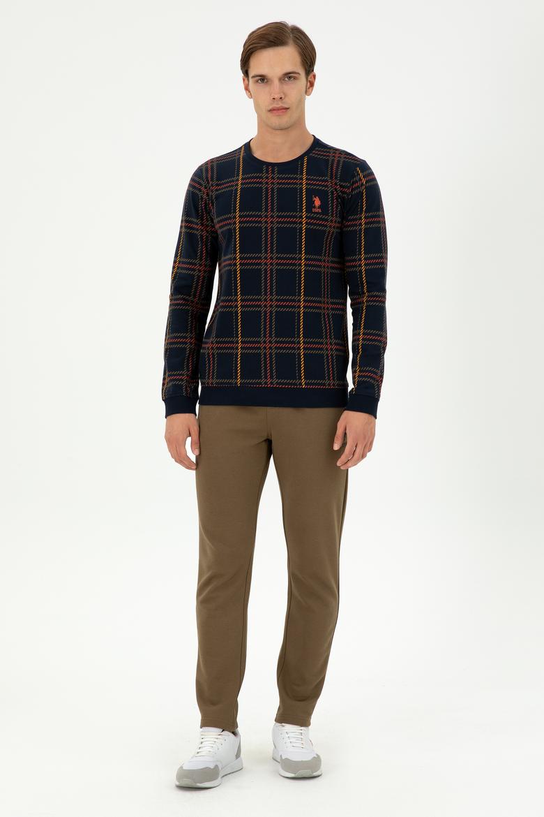 Erkek Lacivert Sweatshirt - 50296087009