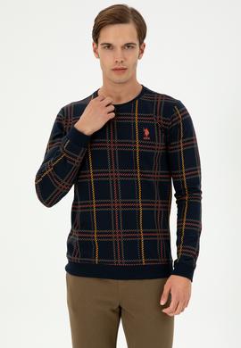 Erkek Lacivert Sweatshirt - 50296087009