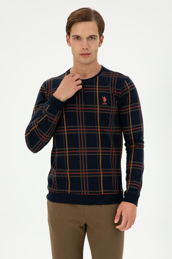 Erkek Lacivert Sweatshirt