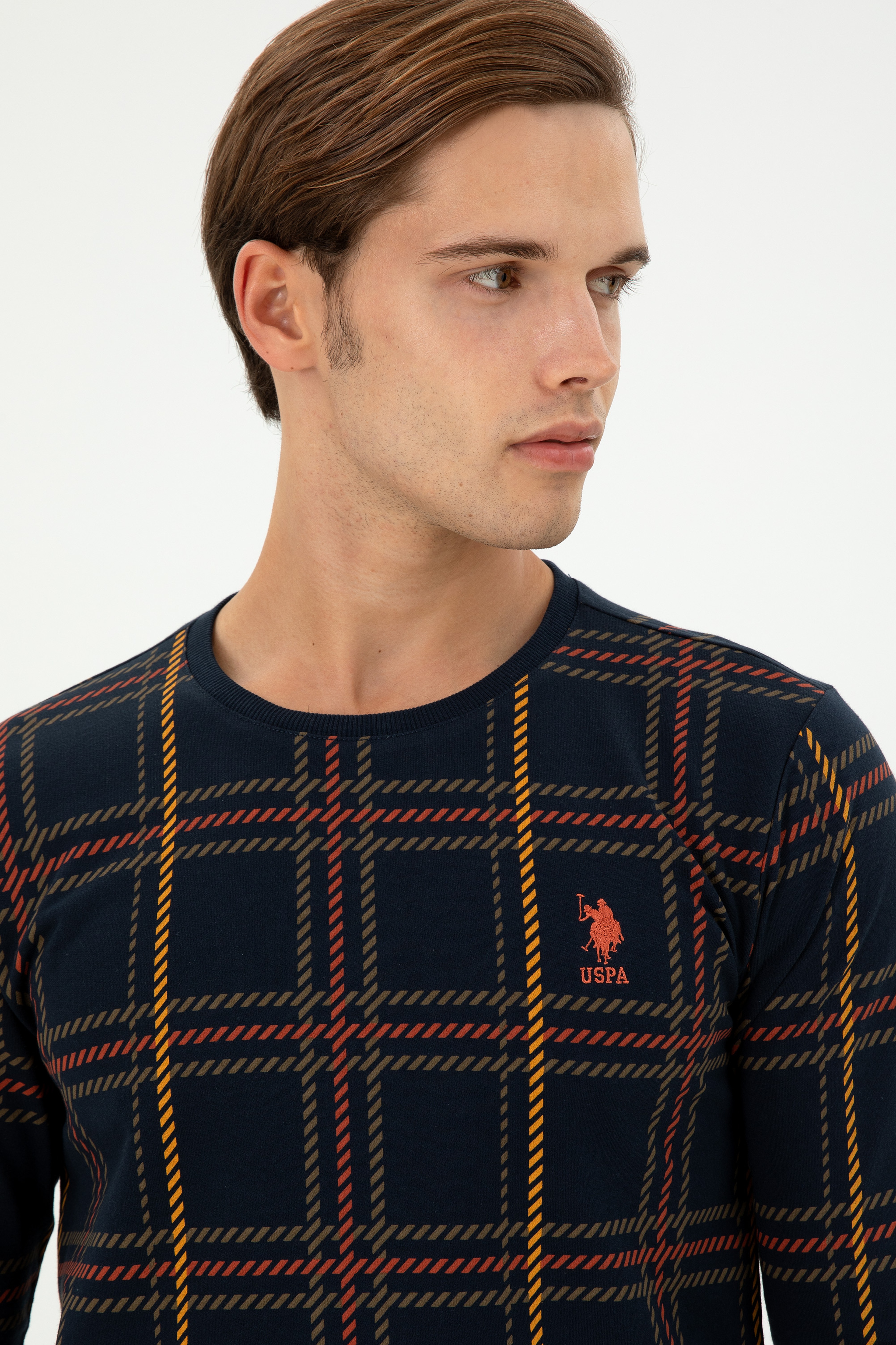 Erkek Lacivert Sweatshirt