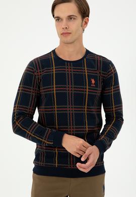 Erkek Lacivert Sweatshirt - 50296087009