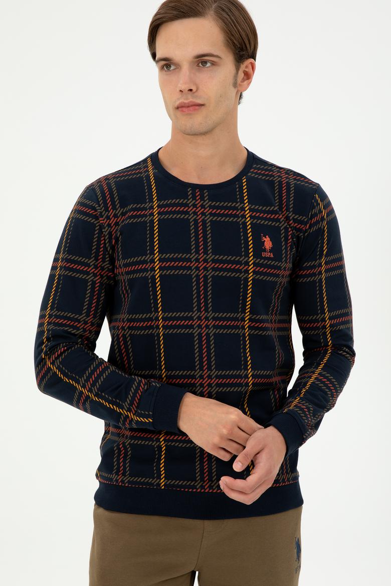 Erkek Lacivert Sweatshirt - 50296087009