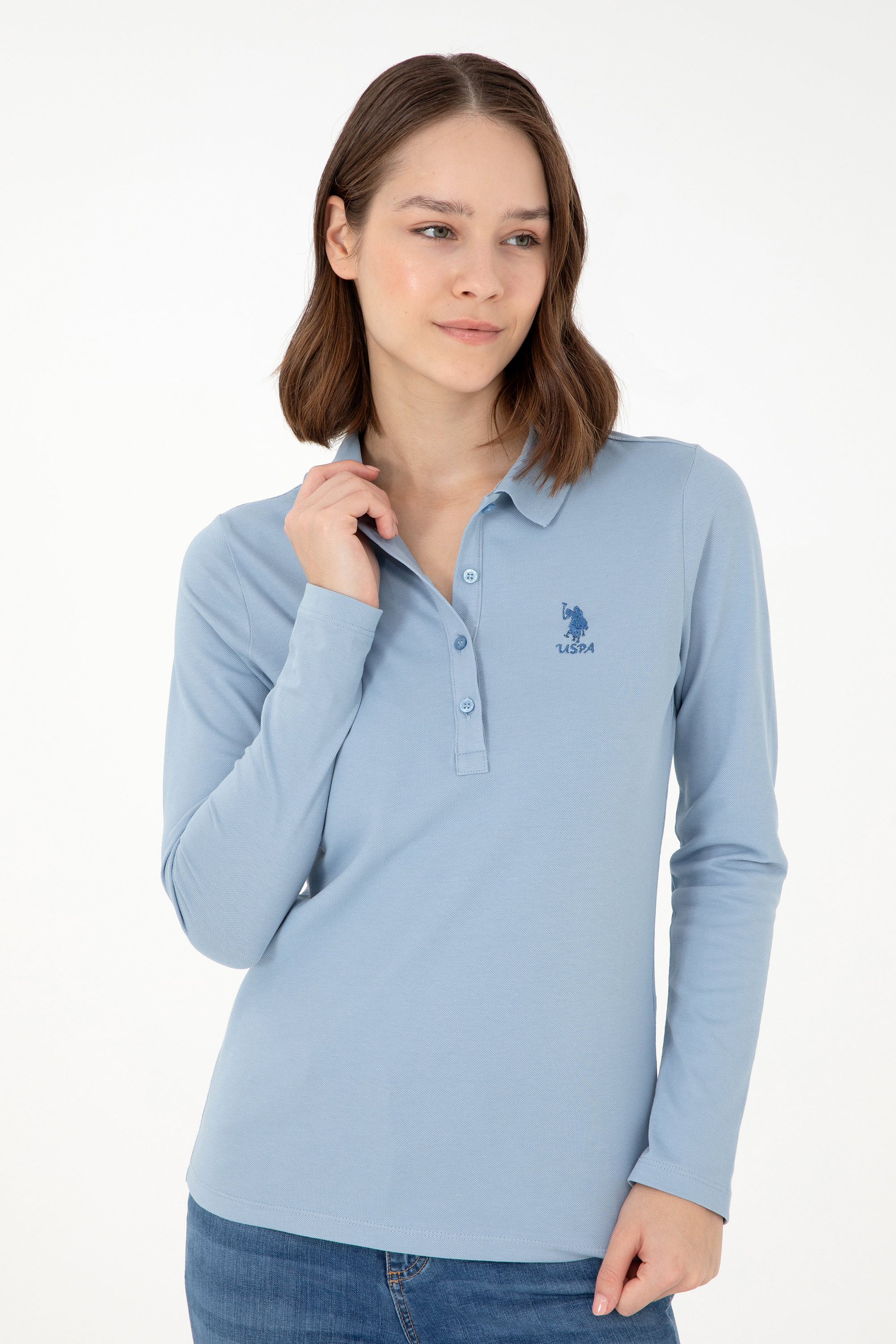 سویشرت اندامی زنانه یو اس پولو | U.S. Polo Assn. - تصویر 3