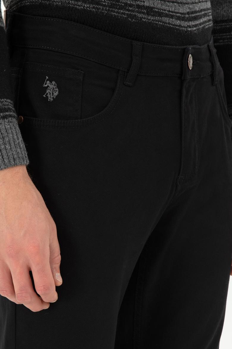 Erkek Siyah Kanvas Pantolon - 50291156012