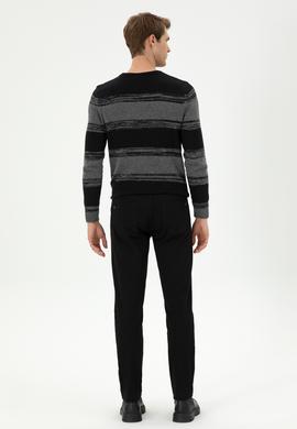 Erkek Siyah Kanvas Pantolon - 50291156012