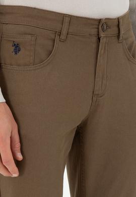 Erkek Haki Kanvas Pantolon - 50291156325