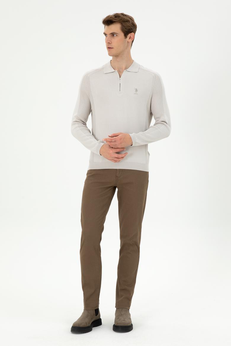 Erkek Haki Kanvas Pantolon - 50291156325