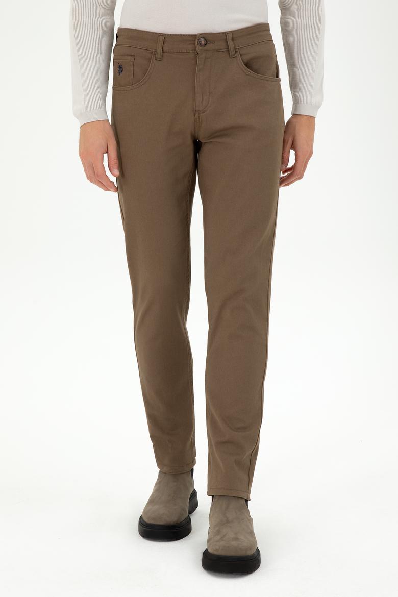 Erkek Haki Kanvas Pantolon - 50291156325