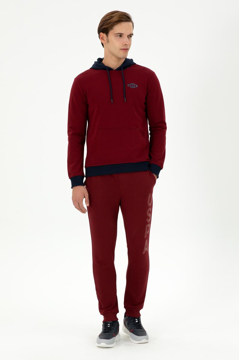 Erkek Bordo Eşofman Altı