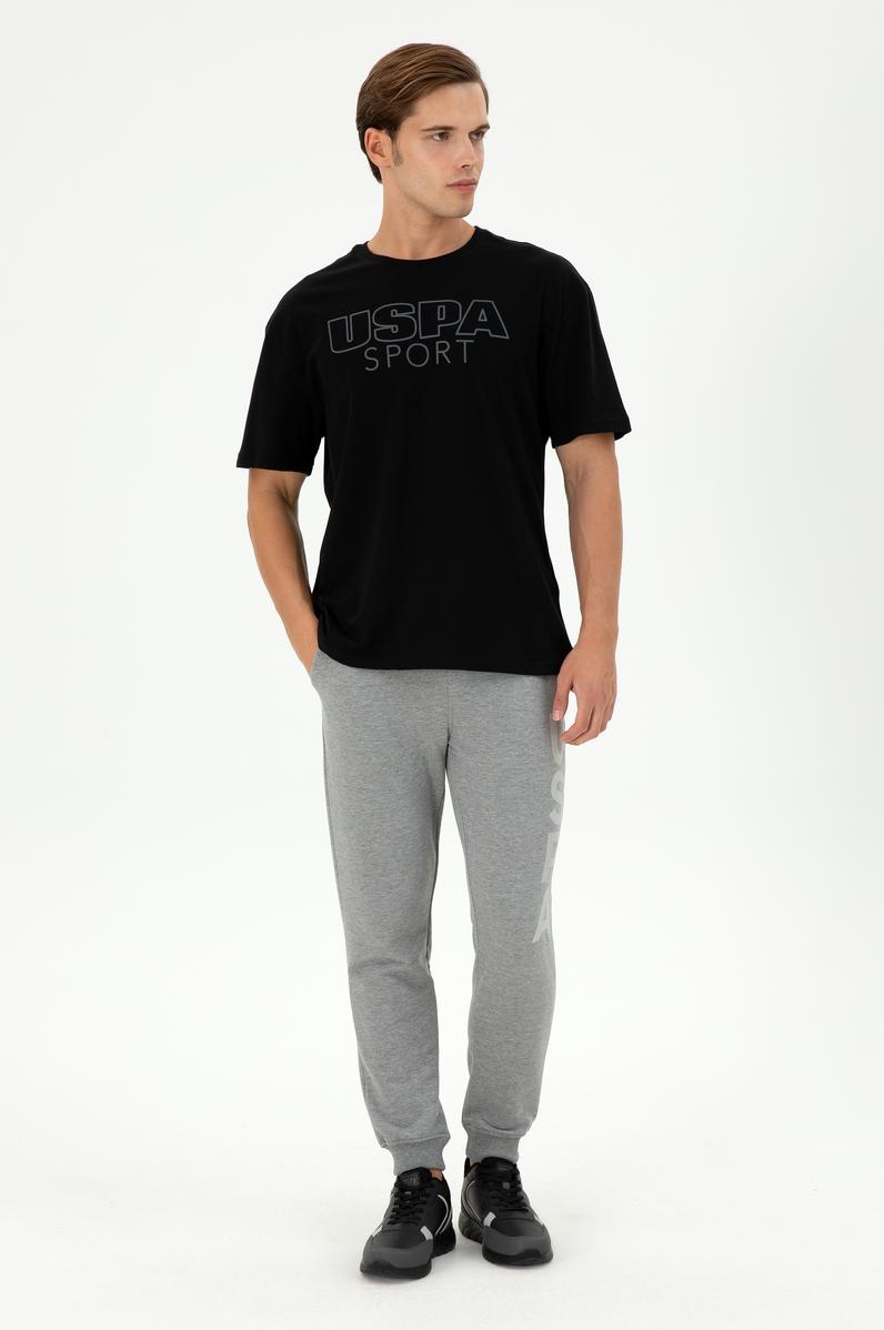 Erkek Gri Melanj Eşofman Altı