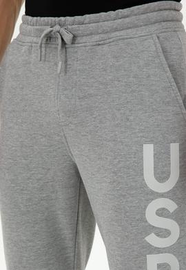 Erkek Gri Melanj Eşofman Altı - 50289061063