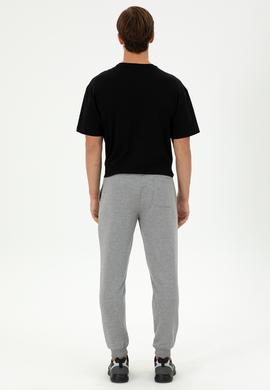 Erkek Gri Melanj Eşofman Altı - 50289061063