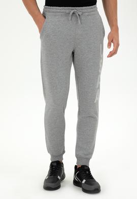 Erkek Gri Melanj Eşofman Altı - 50289061063