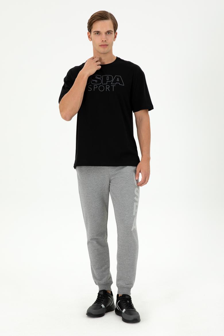 Erkek Gri Melanj Eşofman Altı - 50289061063