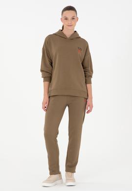 Kadın Haki Sweatshirt - 50291265016