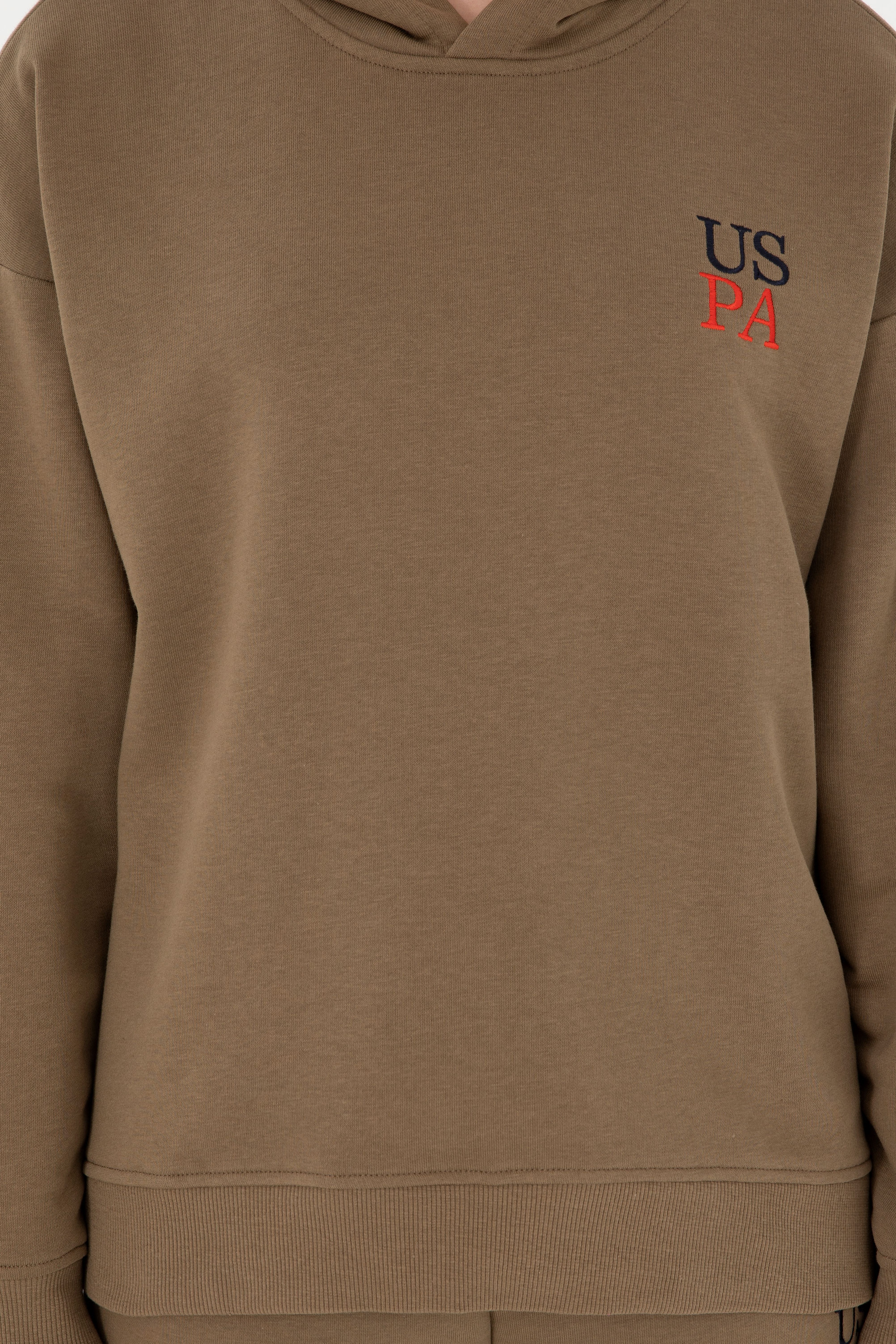 Kadın Haki Sweatshirt